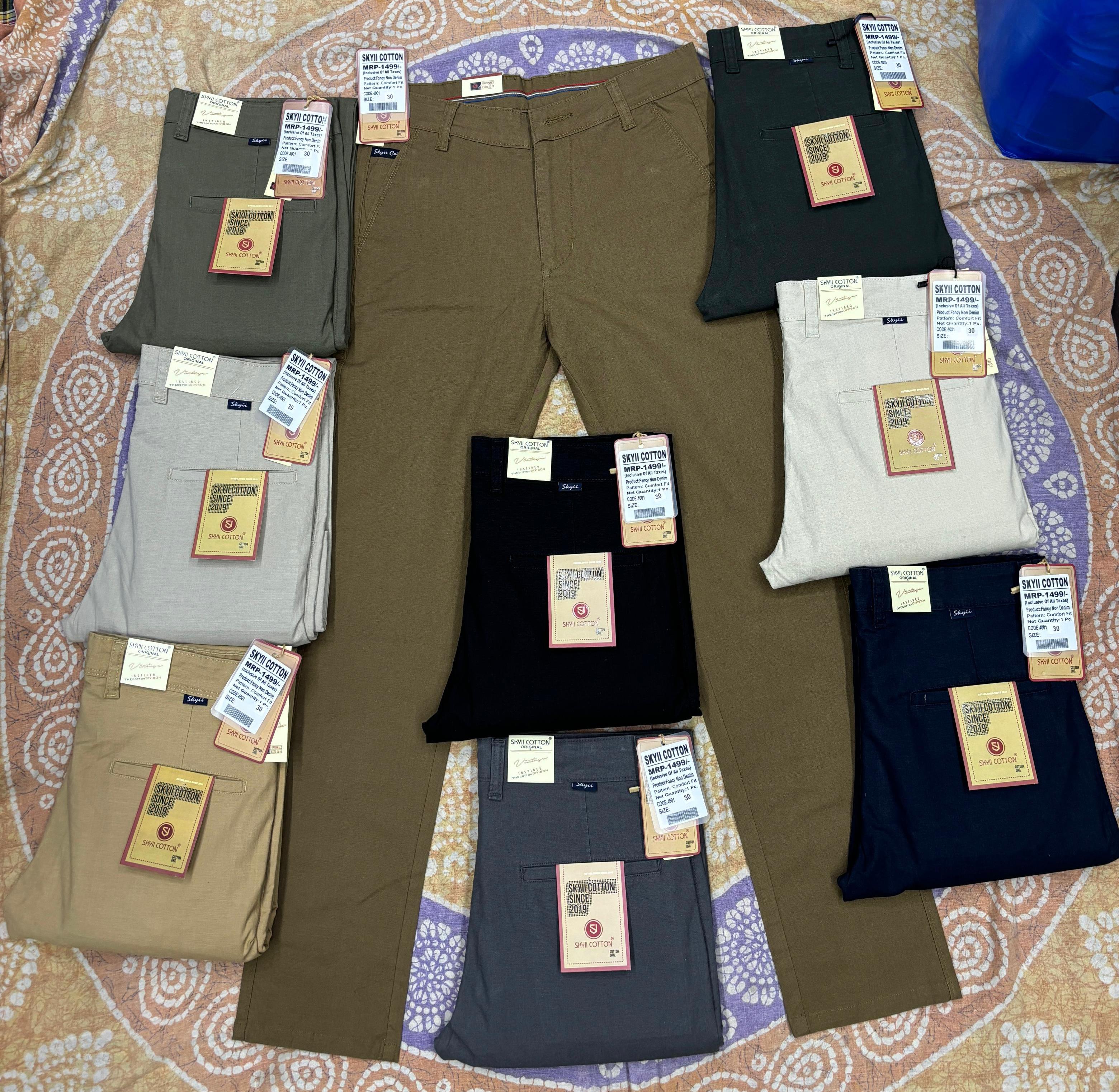 Slim Fit Pants